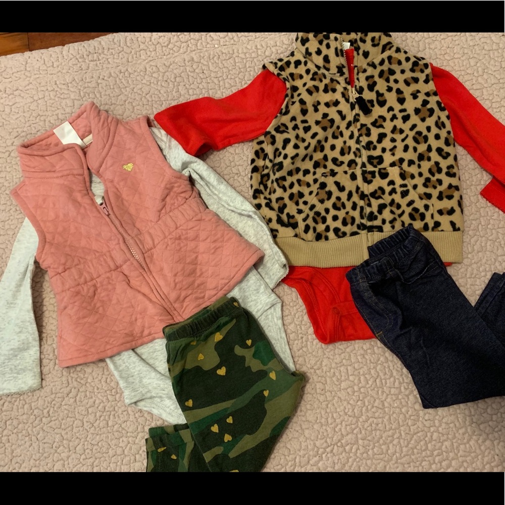 2 - 3 piece Carter’s outfits!